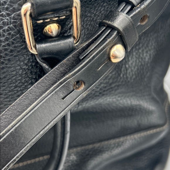 Dooney & Bourke Black Pebbled Leather Tote - Picture 4 of 15